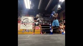Tayler Holder Sparring BlueFace