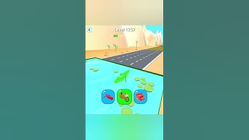 Shape shifting2 game level #1257    hyper casual game #shapeshifting  #gameplay #gaming #shortvideo