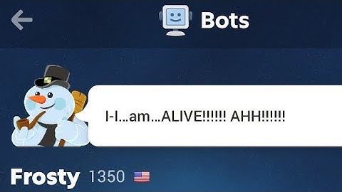 Chess how to beat Frosty 