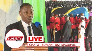 #LIVE: JAJI MKUU ASIMULIA MAGUFULI ALIVYOMWAGA MACHOZI KISA WIMBO TU - 