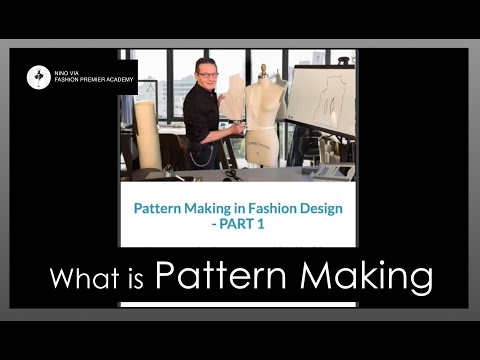 What Is Pattern Making In Fashion Design ~ Fashion Designing For Beginners  ~ Online Courses 