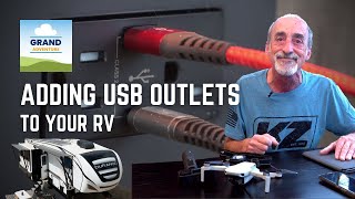 Ep. 293: Adding USB Outlets to Your RV | camping gear recreational vehicle