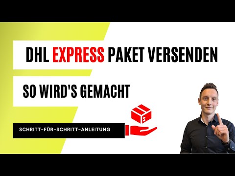 Paket bei DHL Express versenden ⚡️ | Tutorial | In wenigen Schritten zu deinem DHL Express Etikett ?