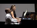 Brahms 16 valzer op 39 for piano four hands  sara costa  fabiano casanova piano duo