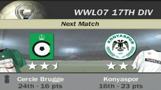 FIFA 07 | WWL 07 17th Division Week 21 Match 5 - Cercle Brugge vs Konyaspor [AI vs AI]