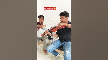 Thumbnail of Violin Practice with my teacher ☺️ #shorts #music #violinist