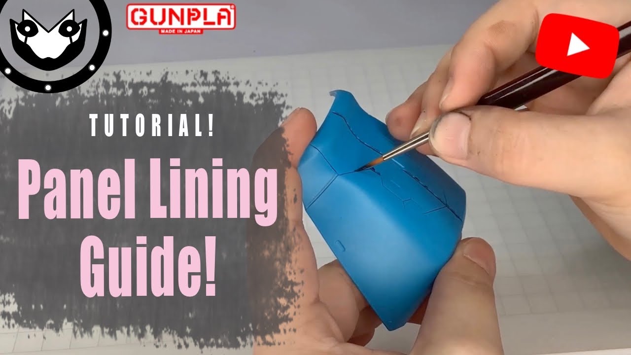 Gundam Meisters: Gunpla Tutorial: Panel Lining