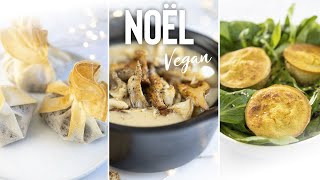 3 Entrées De Noël Vegan