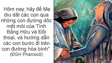 Cầu nguyện cùng Đức Giáo Hoàng ngày 23.3.2023 - Tông đồ cầu nguyện