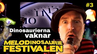 Dinosaurierna vaknar | MELODINOSAURIEFESTIVALEN #3 - Melodifestivalen med musik om dinosaurier chords