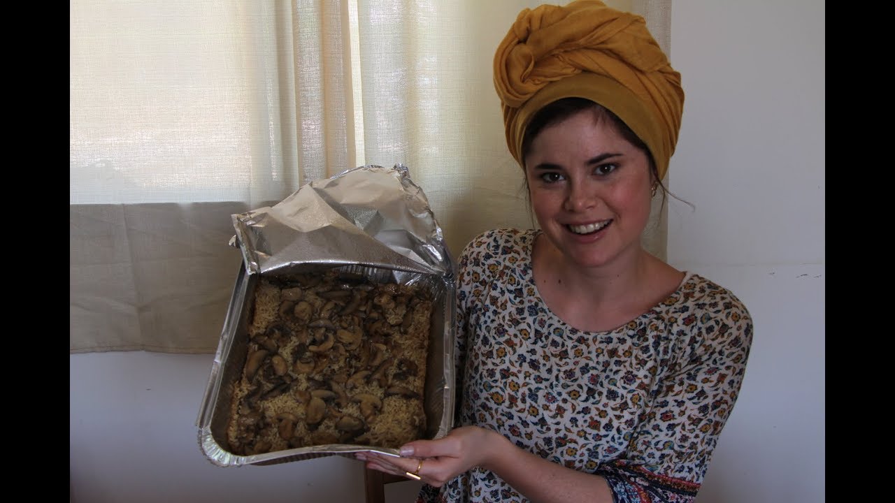 אורז בתנור?! - מתכון לאורז פטריות. טעים טעים