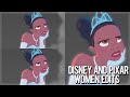 Badass Disney and Pixar women edits (mostly Disney princess)