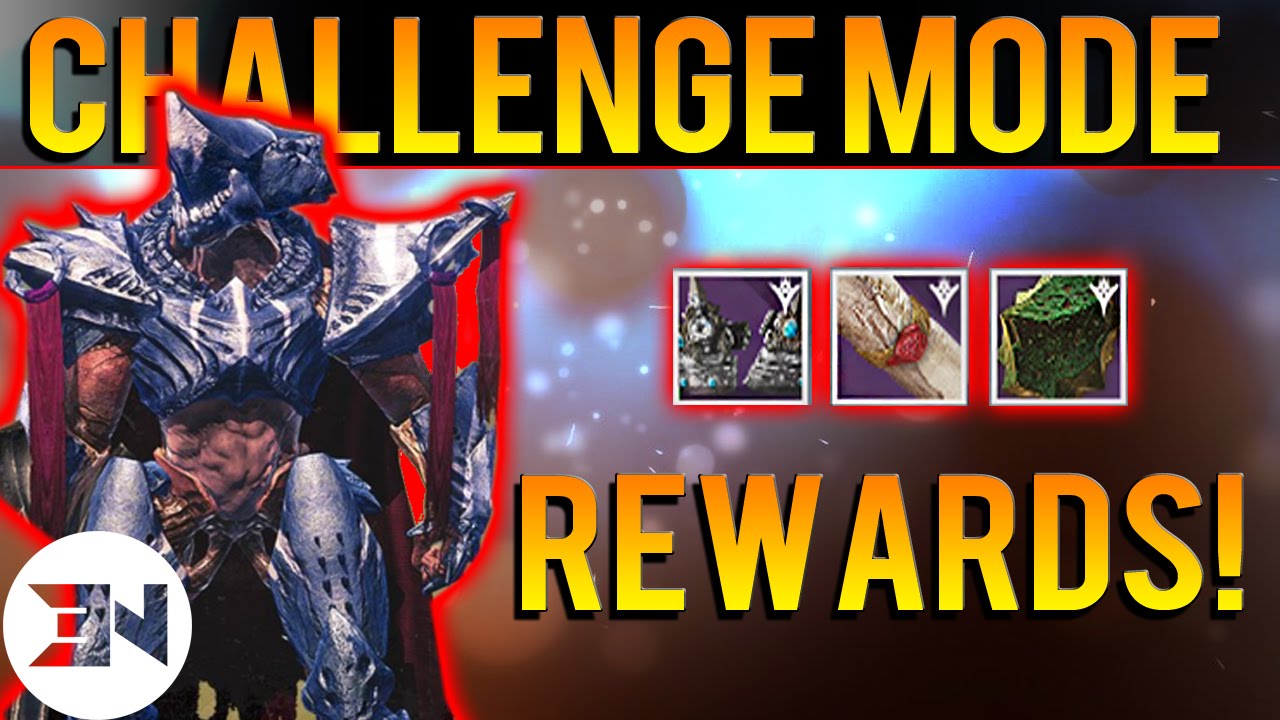 Destiny - EPIC "Kings Fall Challenge Mode" Drops x3 - "Warpriest Challenge Mode" Rewards x3