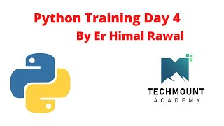 Python Training Day 4 |  File handling and Exception handling in python