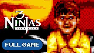3 Ninjas Kick Back - SEGA Genesis Mega Drive Longplay