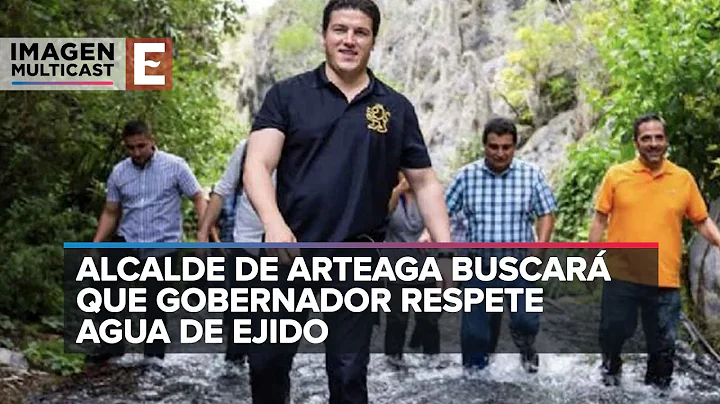 Samuel Garca presume que encontr agua para Nuevo L...