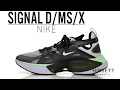 Nike Signal D/MS/X "Black/White" Men's Shoe