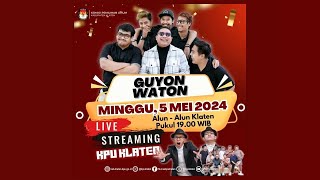 HAJI SUN |  LIVE ] KONSER GUYON WATON, PELUNCURAN PEMILIHAN BUPATI & WAKIL BUPATI KLATEN TAHUN 2024