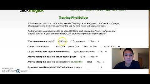 Tracking Pixel Installation Tutorial - Link Tracking Basics Using ClickMagick for Beginners