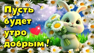 🌷🌞Самого доброго весеннего утра!💗Благословенного дня!🌷🌞💗Красивая музыкальная открытка🌷