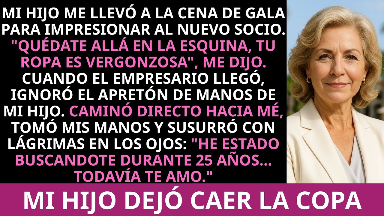 Mi Hijo Me Escondió En La Fiesta. El Dueño De La Empresa Me Encontró y Dijo: 