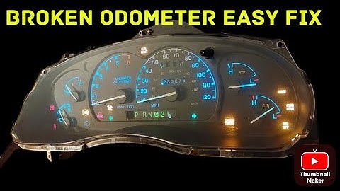 Cheapest and Easiest Way to Fix Broken Odometer on Ford Rangers and Explorers, Best Technique