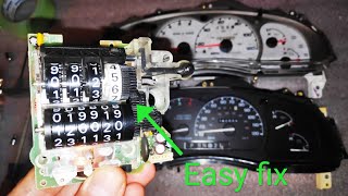Cheapest and Easiest Way to Fix Broken Odometer on Ford Rangers and Explorers, Best Technique