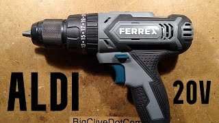 ALDI/Ferrex mechanical drill teardown