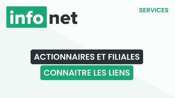 Actionnaires, Filiales, les liens capitalistiques ? (définition, aide, lexique, tuto, explication)