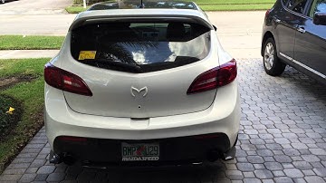 2012 Mazdaspeed 3 Fully Bolted  ATP Long Downpipe + Ultimate Racing Catback Revs + Launch Control