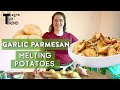 SHOW OFF with this Garlic-Parmesan Melting Potatoes Recipe!! | Buttery & Crispy | Taste The Trend