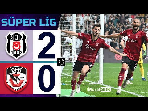 Beşiktaş: 2 - Gaziantep FK: 0  MAÇ SONUCU - Beşiktaş Haberleri