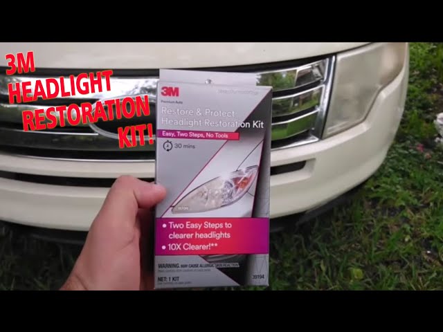 3M™ Headlight Restoration Kit, 39194, 4 per case