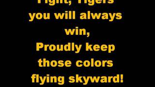 Mizzou Fight Song w/ Lyrics