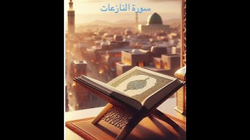 سورة النازعات #القرآن_الكريم #اكسبلور