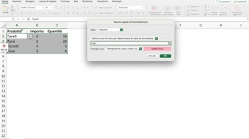 FORMATTA AUTOMATICAMENTE INTERE RIGHE CHE RISPETTANO UNA CONDIZIONE (EXCEL ITALIANO)