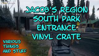 Far Cry 5 Jacob's Region South Park Entrance Vinyl Crate Far Cry 5 Jacob's Region South Park Entrance Vinyl Crate