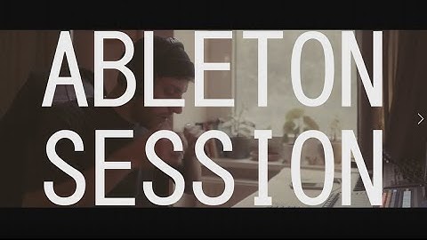 ABLETON SESSION // How to Make Hypnotic Basslines