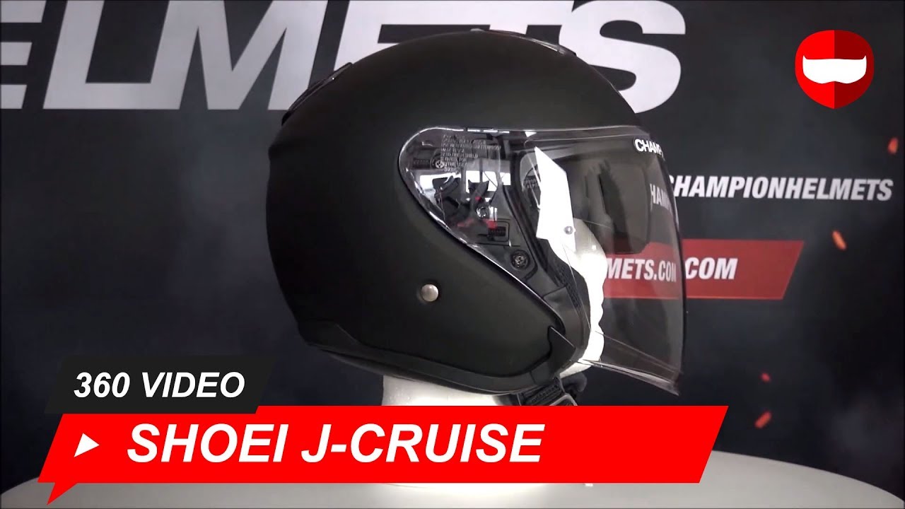 Shoei J-Cruise Matt Black Helmet Unboxing - ChampionHelmets.com