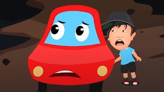 страшный лес | музыка для малышей | Little Red Car Russia | детские мультфильмы