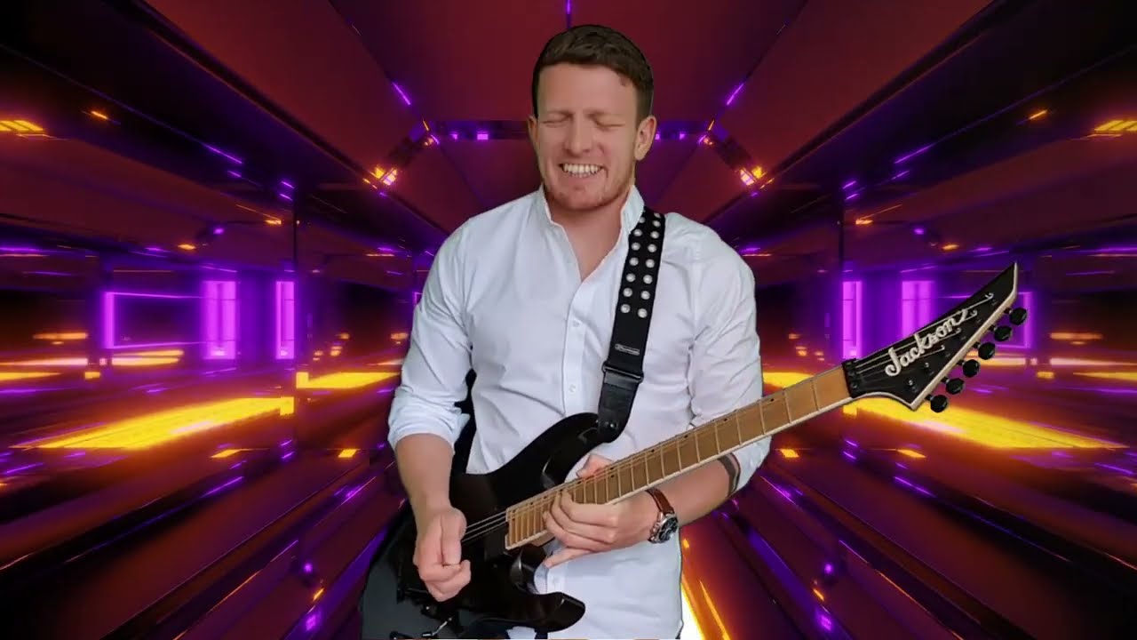 DrDisRespect Synthwave Guitar