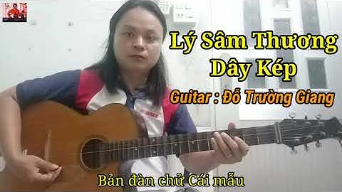 Bản Đàn Mẫu : Lý Sâm Thương - Dây Kép ( Hò Nhất ) || Chử Đàn Cơ Bản || HUỲNH - PHƯƠNG CHANNEL
