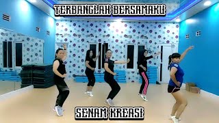 TERBANGLAH BERSAMAKU ( Kangen Band )Tiktok Viral || Senam Kreasi Choreo Watik Primadona