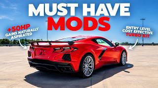 CHEAPEST Mods To Make Power On A C8 Corvette