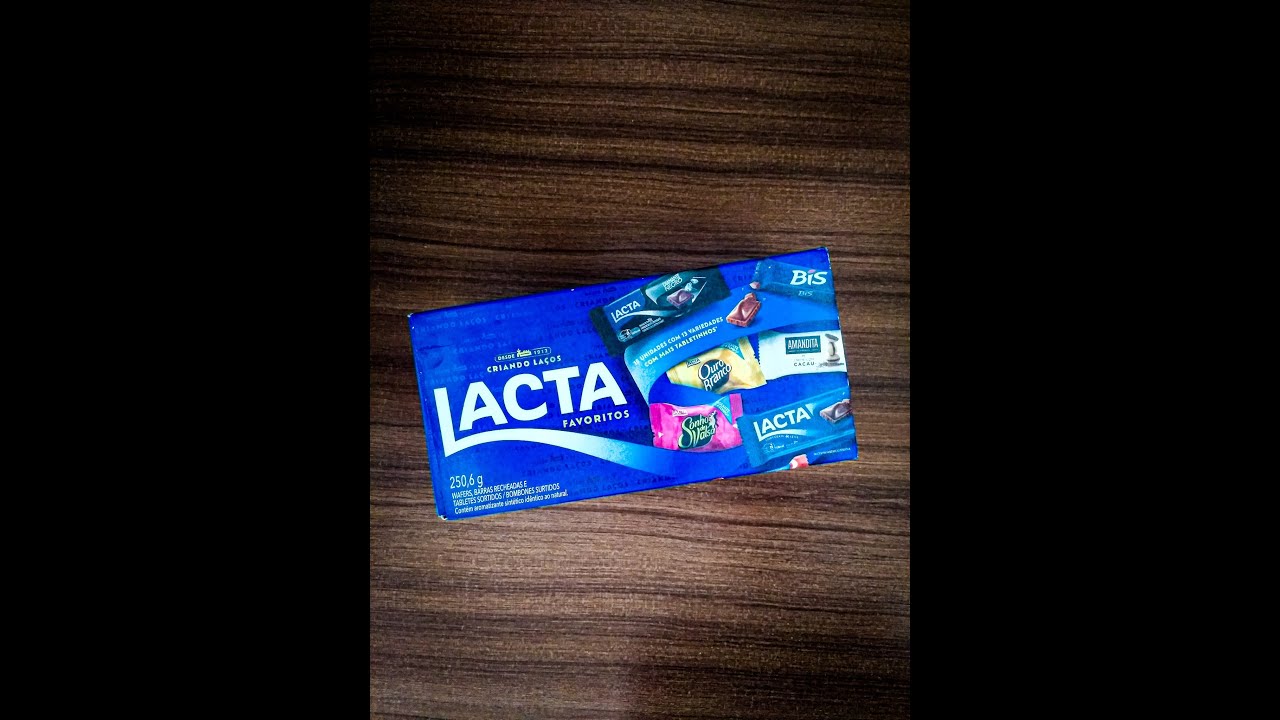 A CAIXA DE BOMBOM LACTA MUDOU?  #Shorts #Lacta #Chocolate