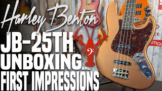 Harley Benton JB-25TH Unboxing &amp; First Impressions - Should You Go Gold? - LowEndLobster Fresh Look