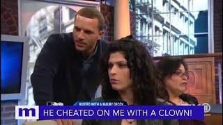 He cheated on me with a red-headed clown! | The Maury Show