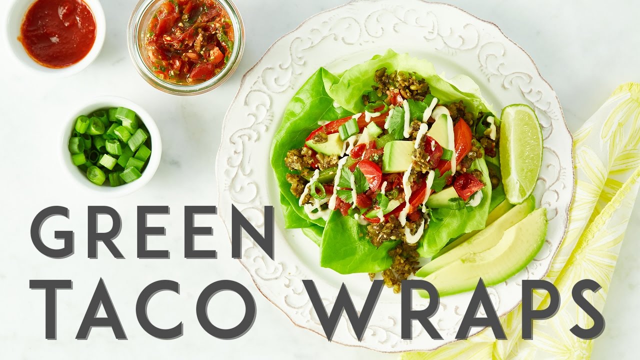 Ultimate Green Taco Wraps | Oh She Glows - YouTube