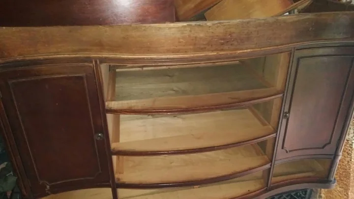 Restoration of an antique/Vintage dresser/buffet