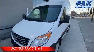 JAC SUNRAY 7.5 m3